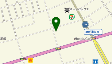 カーステーションリヴの地図画像