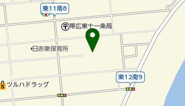 帯広市市民活動プラザ六中の地図画像