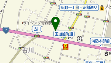 デイサービス美法の地図画像