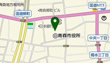 青森学術文化振興財団(公益財団法人)の地図画像