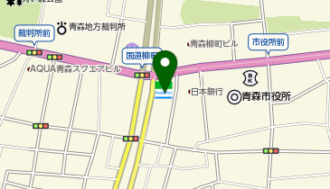 NailPalette青森店の地図画像