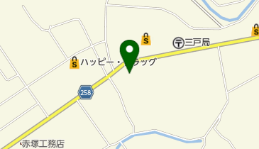 R・1美容室の地図画像