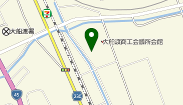 株式会社仙台銘板大船渡営業所の地図画像