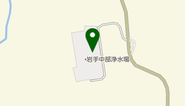 岩手中部水道企業団 岩手中部浄水場の地図画像