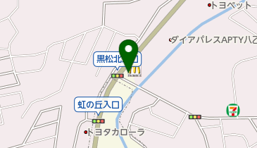 GENKINEXT仙台北根黒松の地図画像