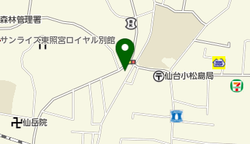 美容室bokkaの地図画像