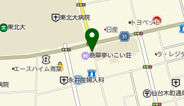 むらい美容室の地図画像