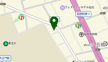 アイセイ薬局一番町南店の地図画像