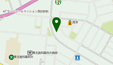 M&Kロックセンターの地図画像