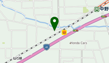 こころとからだの整体院の地図画像