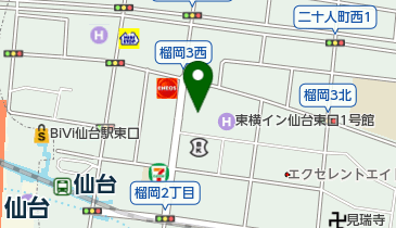 クラシエフーズ販売株式会社東北支店の地図画像