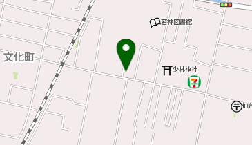 雨宮はりきゅう整骨院の地図画像