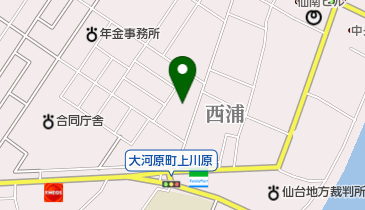 有料老人ホームとまり木の地図画像