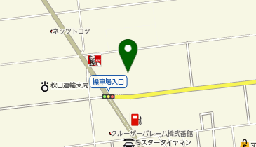 株式会社山二秋田サービスセンター・灯油配達の地図画像