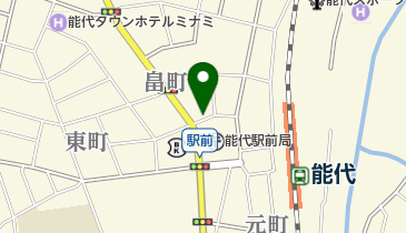 のしろ木工品市場の地図画像