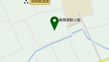 北秋田市役所 鷹巣陸上競技場の地図画像