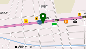 セレクトショップみらいの地図画像