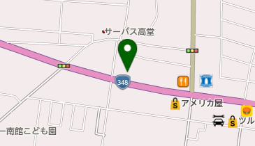 焼肉きんぐ山形店の地図画像