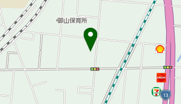 理容室晴美の地図画像