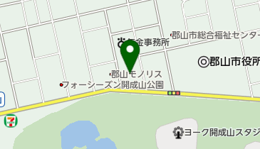 ハローワーク郡山 マザーズコーナーの地図画像