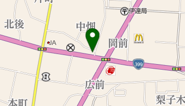 スナック桜歌の地図画像