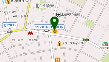 ピザハット 苗穂本町店の地図画像