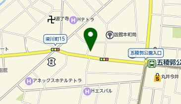 SBIマネープラザ株式会社函館支店の地図画像