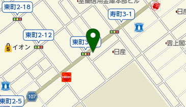 ビューティハウスモガ 東町店の地図画像