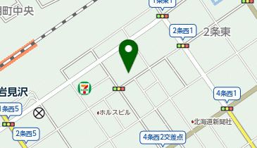 雷電食堂の地図画像