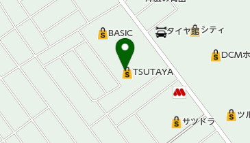 クリーニングポポ駒場店の地図画像