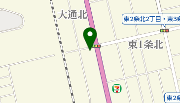 札幌海鮮丸士別店の地図画像