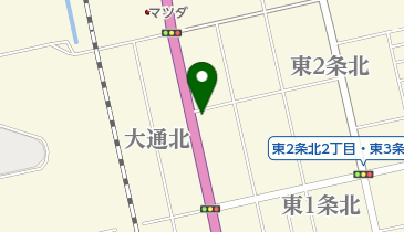 オートキャルの地図画像