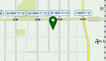 ケアハウスノーデンス西1条の地図画像