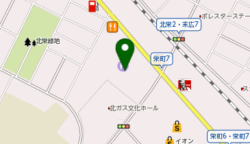 ブライダルハウスBiBiANAクラウンプラザホテル千歳店の地図画像