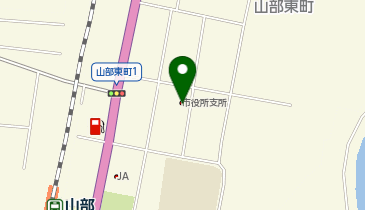 富良野市役所 山部支所・山部福祉センターの地図画像