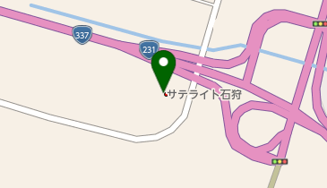 ダイナム石狩店の地図画像