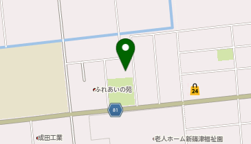 新篠津福祉会 障がい者支援施設ふれあいの苑の地図画像