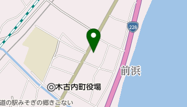 ヘアーチョコの地図画像