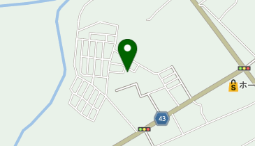 鹿部町役場 学校給食センターの地図画像