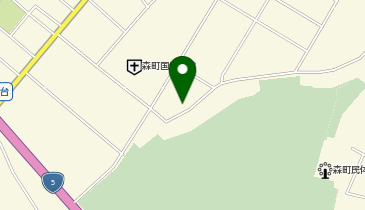 森町役場 上台地区活性化支援センターの地図画像