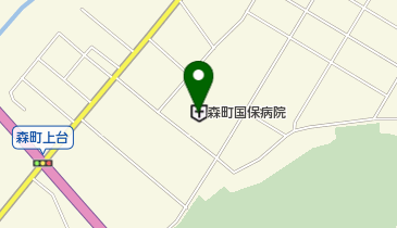 森町役場 勤労者の家の地図画像