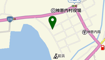 米田商店の地図画像