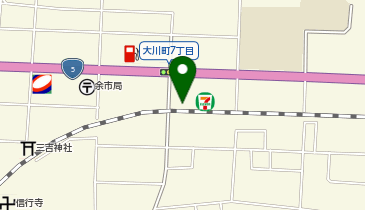 エンパイアークリーニング余市店の地図画像