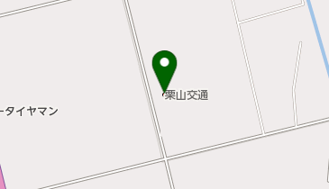 有限会社栗山交通の地図画像