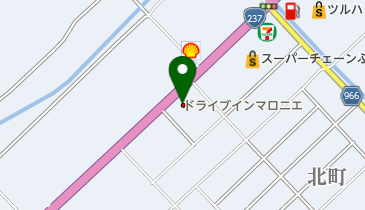 食事処マロニエの地図画像