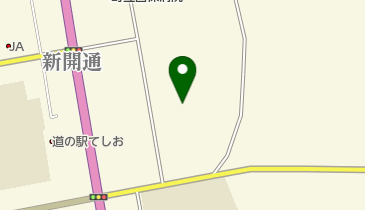 天塩町学童保育こがら児童クラブの地図画像