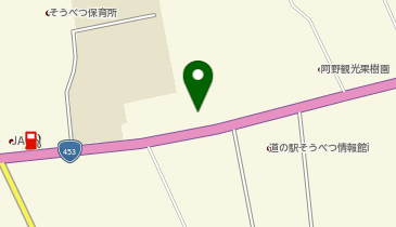 ふれあいハウスさららの地図画像