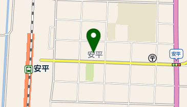 美容室YUKIの地図画像