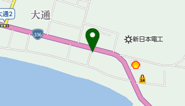 ながの理容院の地図画像