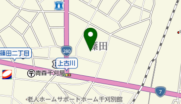 しのだデイサービスの地図画像